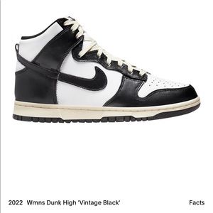 NEW WOMANS HIGH DUNK VINTAGE